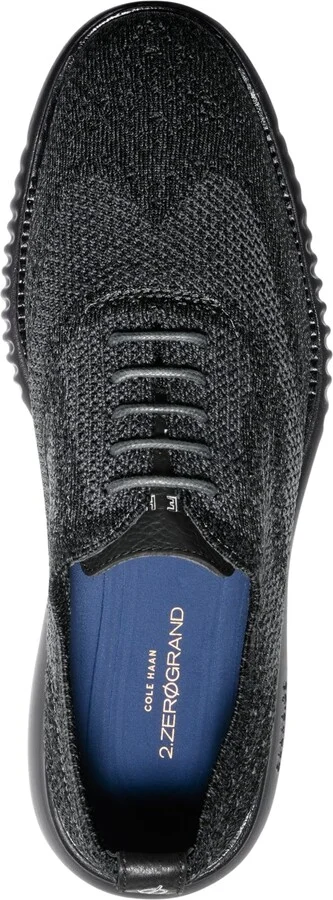 Cole Haan Men's 2.Zerogrand Stitchlite Oxford Shoes - Black/magnet/black - Image 2
