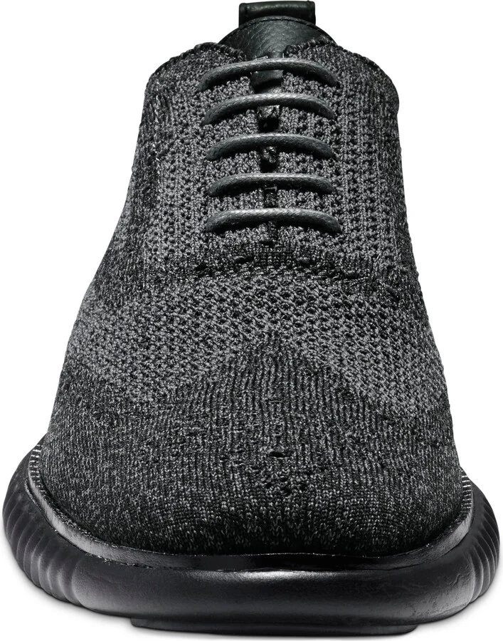 Cole Haan Men's 2.Zerogrand Stitchlite Oxford Shoes - Black/magnet/black - Image 4
