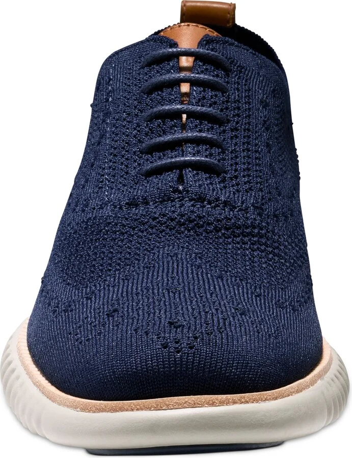 Cole Haan Men's 2.Zerogrand Stitchlite Oxford Shoes - Black/magnet/black - Image 7