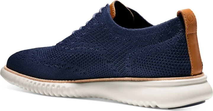 Cole Haan Men's 2.Zerogrand Stitchlite Oxford Shoes - Black/magnet/black - Image 8
