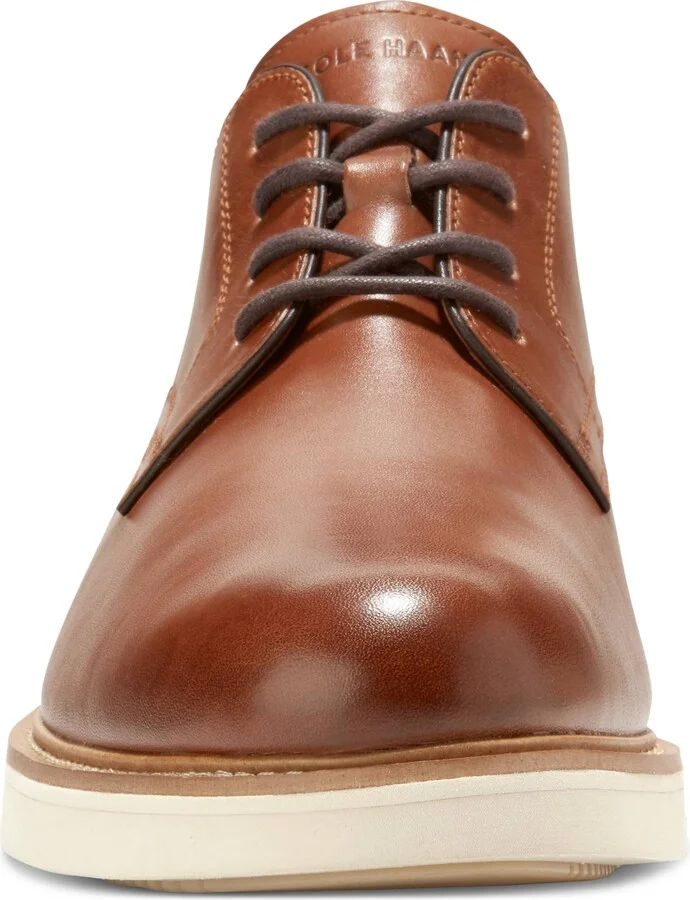 Cole Haan Men's American Classics Montrose Plain Toe Oxford Dress Shoe - Ch British Tan / Angora - Image 4