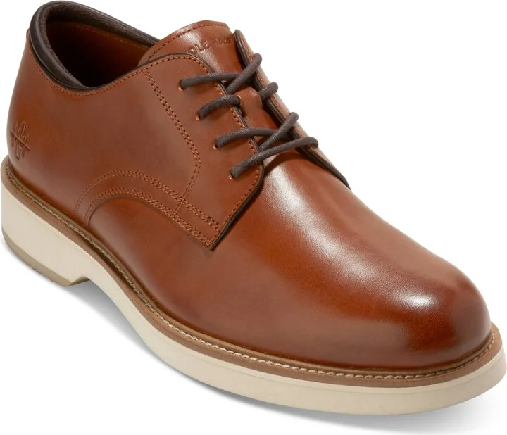 Cole Haan Men's American Classics Montrose Plain Toe Oxford Dress Shoe - Ch British Tan / Angora