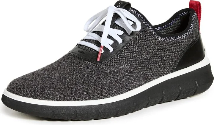 Gray Pinstripe/Black Knit/Barbados Cher