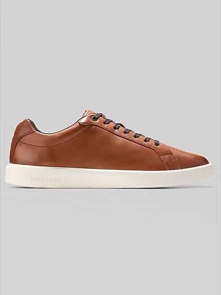 Cole Haan Men's Grand Crosscourt Daily Sneakers British Tan / Dark Chocolate / Ivory