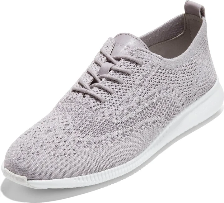 Dapple Gray/Silver Metallic Knit/Optic