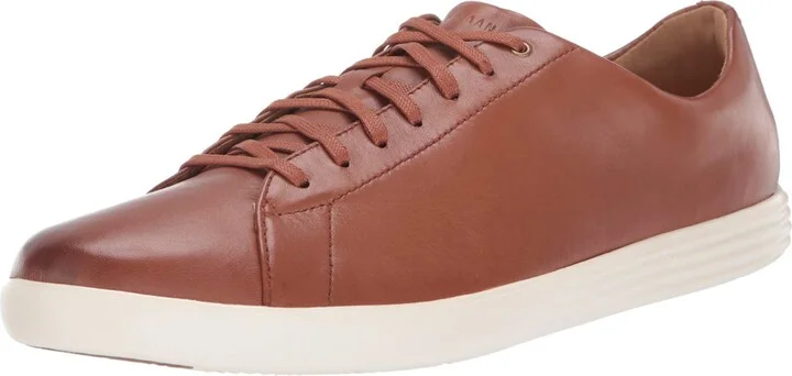 Cole Haan Mens Grand Crosscourt II Tan Leather Burnish 11 W - Wide