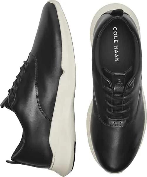 Cole Haan Men's Grand CrossCourt Run Lace-Up Oxfords Black