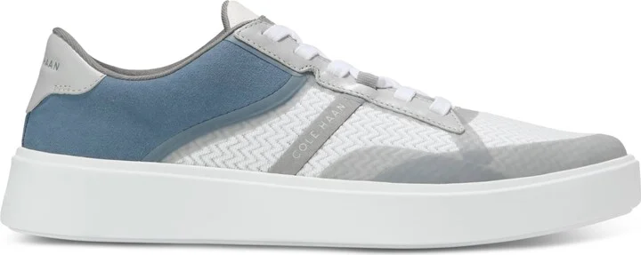Cole Haan Men's Grand Crosscourt Winner Mixed-Media Lace-Up Sneakers - Image 7