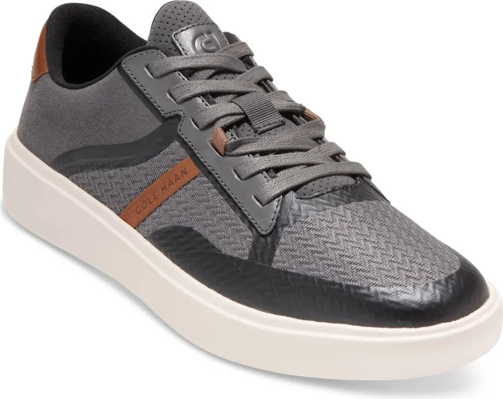 Cole Haan Men's Grand Crosscourt Winner Mixed-Media Lace-Up Sneakers