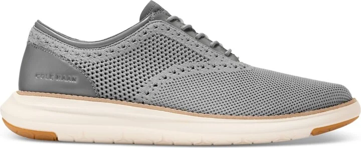 Cole Haan Men's Grand Remix Lace-Up Knit Oxford Shoes - Image 2