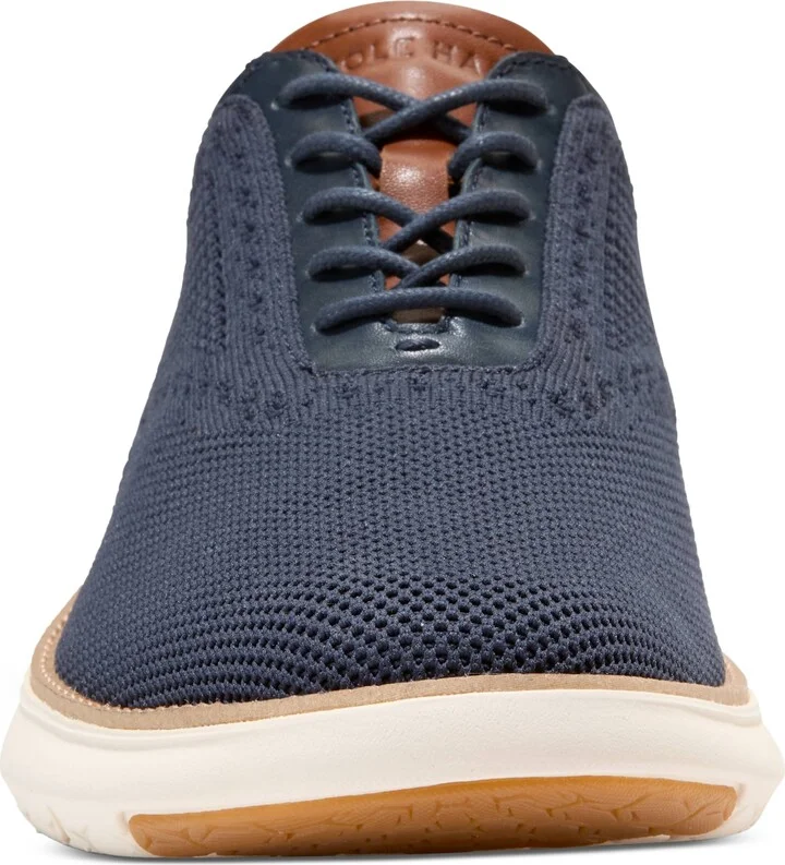 Cole Haan Men's Grand Remix Lace-Up Knit Oxford Shoes - Image 8