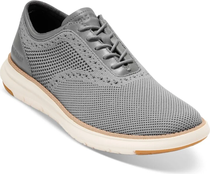 Cole Haan Men's Grand Remix Lace-Up Knit Oxford Shoes