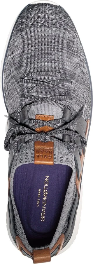 Cole Haan Men's GrandMotion Stitchlite Woven Sneakers - Navy Ink/Peony - Image 7