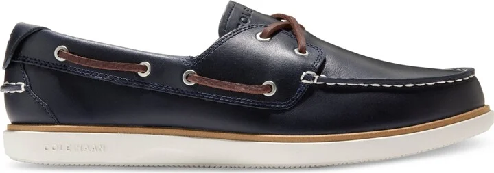 Cole Haan Men's GrandPrÃ¸ Windward Boat Shoes - Image 7