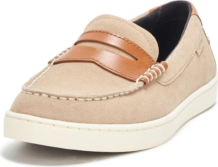 Birchbeige Suede/New Caramel/Ivory