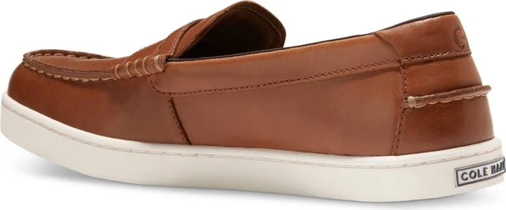 Cole Haan Men's Nantucket Slip-On Penny Loafers - Ch British Tan/ivory - Image 3