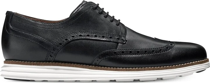 Cole Haan Men's Original Grand Wing Oxfords - Black/white - Image 2