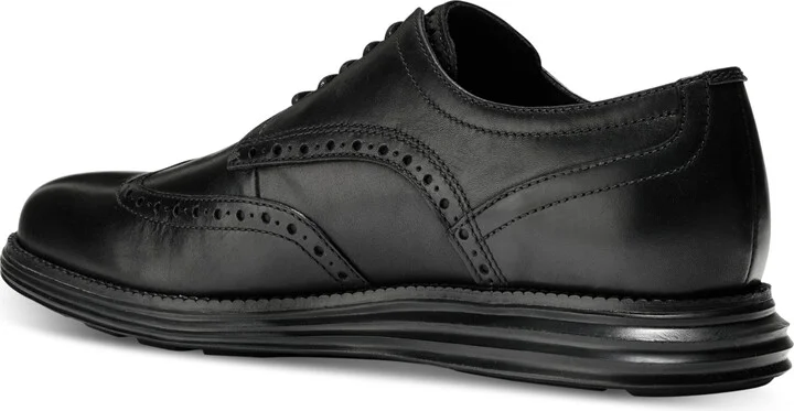 Cole Haan Men's Original Grand Wing Oxfords - Black/white - Image 7