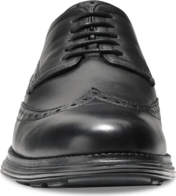 Cole Haan Men's Original Grand Wing Oxfords - Black/white - Image 9