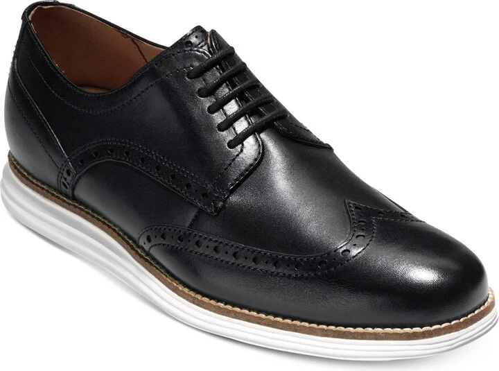 Cole Haan Men's Original Grand Wing Oxfords - Black/white