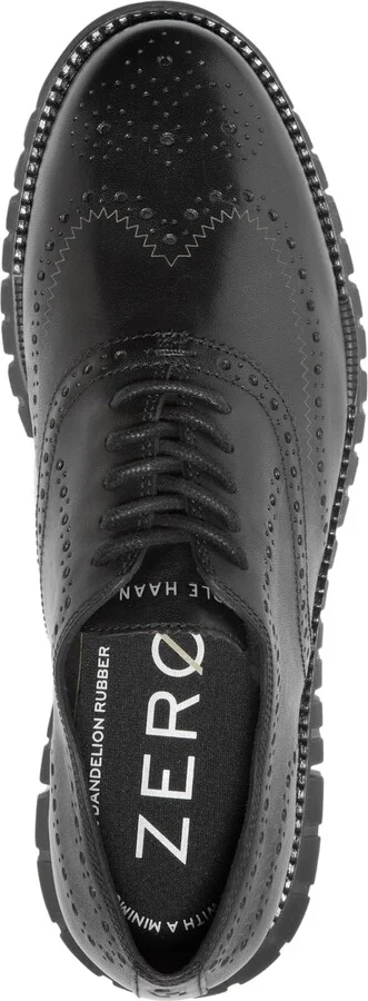 Cole Haan Men's ZERÃGRAND Remastered Lace-Up Wingtip Oxford Shoes - Ch British Tan/ivory - Image 10