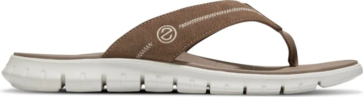 Cole Haan Men's ZERÃGRAND Thong Sandal - Black/Black - Image 8
