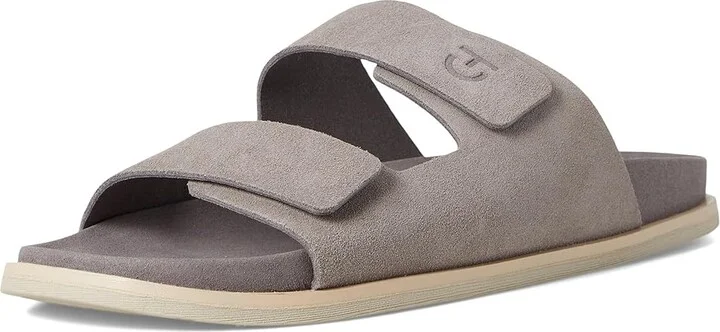 Cole Haan Modern Classics Resort Sandals Men's Sandals Titanium Suede/Angora : 8 D - Medium, Leather - Image 5