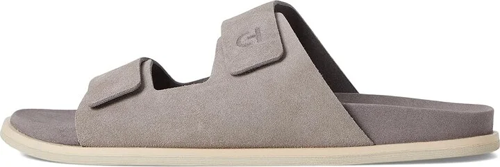 Cole Haan Modern Classics Resort Sandals Men's Sandals Titanium Suede/Angora : 8 D - Medium, Leather - Image 6