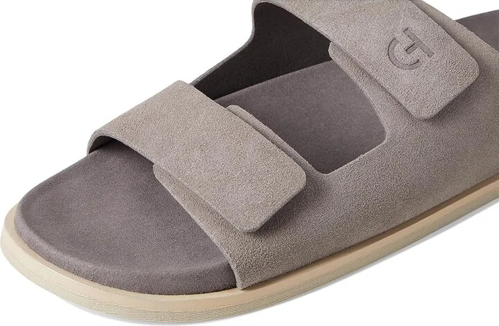 Cole Haan Modern Classics Resort Sandals Men's Sandals Titanium Suede/Angora : 8 D - Medium, Leather - Image 7
