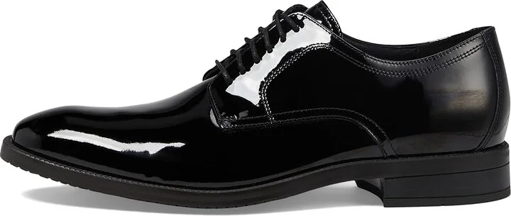 Cole Haan Modern Essentials Plain Toe Ox Men's Lace Up Wing Tip Shoes Black Patent : 7 D - Medium, Lace/Leather/Rubber - Image 6