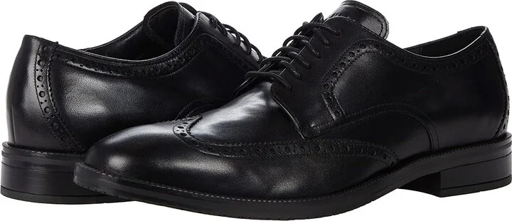 Cole Haan Modern Essentials Wing Oxford Men's Shoes Black Waterproof : 10 D - Medium, Leather