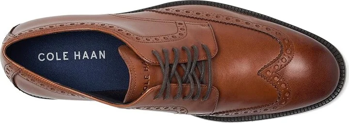 Cole Haan Modern Essentials Wing Oxford Men's Shoes British Tan : 11 D - Medium, Leather - Image 2