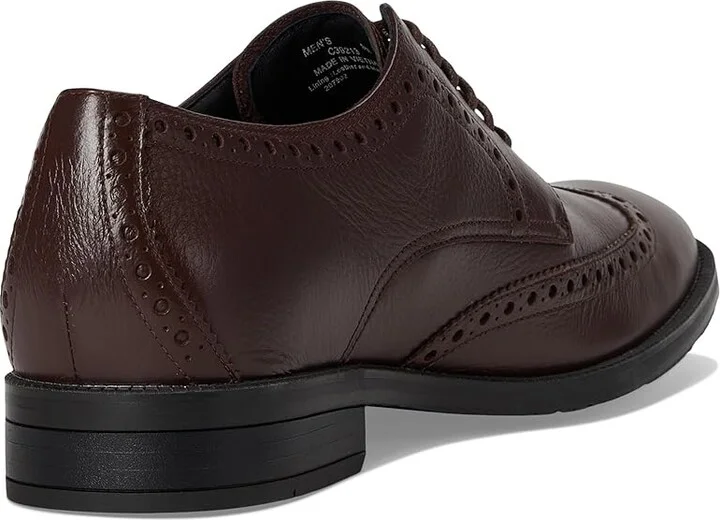 Cole Haan Modern Essentials Wing Oxford Men's Shoes Madeira/Black : 12 D - Medium, Leather - Image 4