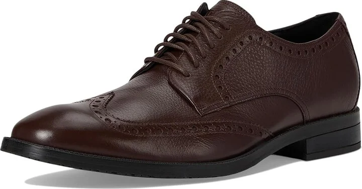 Cole Haan Modern Essentials Wing Oxford Men's Shoes Madeira/Black : 12 D - Medium, Leather - Image 5