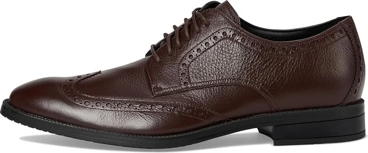 Cole Haan Modern Essentials Wing Oxford Men's Shoes Madeira/Black : 12 D - Medium, Leather - Image 6