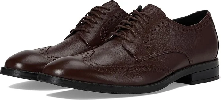 Cole Haan Modern Essentials Wing Oxford Men's Shoes Madeira/Black : 12 D - Medium, Leather