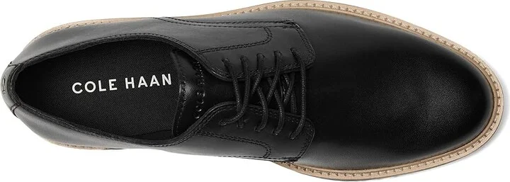 Cole Haan Morse Grand Plain Toe Oxfords Men's Lace-up Boots Black/Black : 11.5 D - Medium, Leather - Image 2