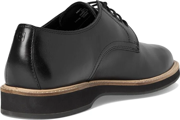 Cole Haan Morse Grand Plain Toe Oxfords Men's Lace-up Boots Black/Black : 11.5 D - Medium, Leather - Image 4