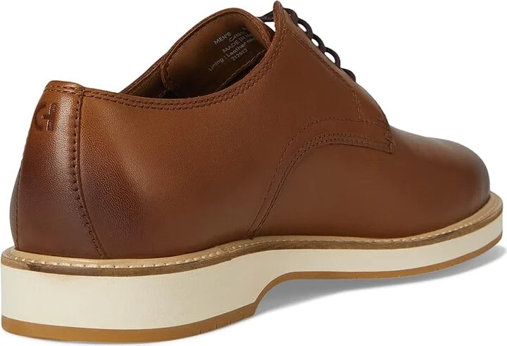 Cole Haan Morse Grand Plain Toe Oxfords Men's Lace-up Boots British Tan/Ivory : 8 D - Medium, Leather - Image 4