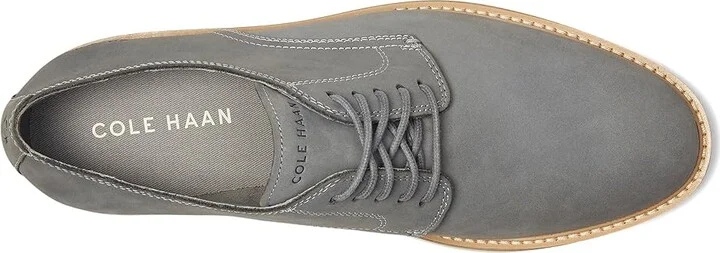 Cole Haan Morse Grand Plain Toe Oxfords Men's Lace-up Boots Sea Stone Nubuck/Ivory/Sea Stone : 13 D - Medium, Leather - Image 2