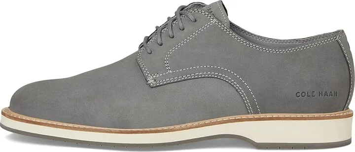 Cole Haan Morse Grand Plain Toe Oxfords Men's Lace-up Boots Sea Stone Nubuck/Ivory/Sea Stone : 13 D - Medium, Leather - Image 6
