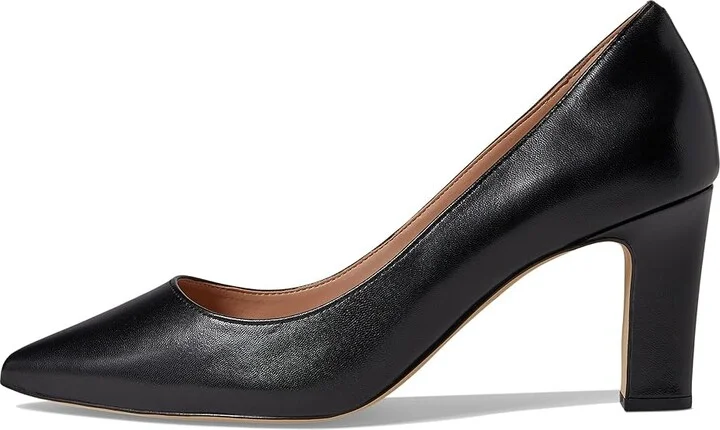 Cole Haan Mylah Heel Pump, 75mm Women's Shoes Black Leather : 10 B - Medium - Image 5