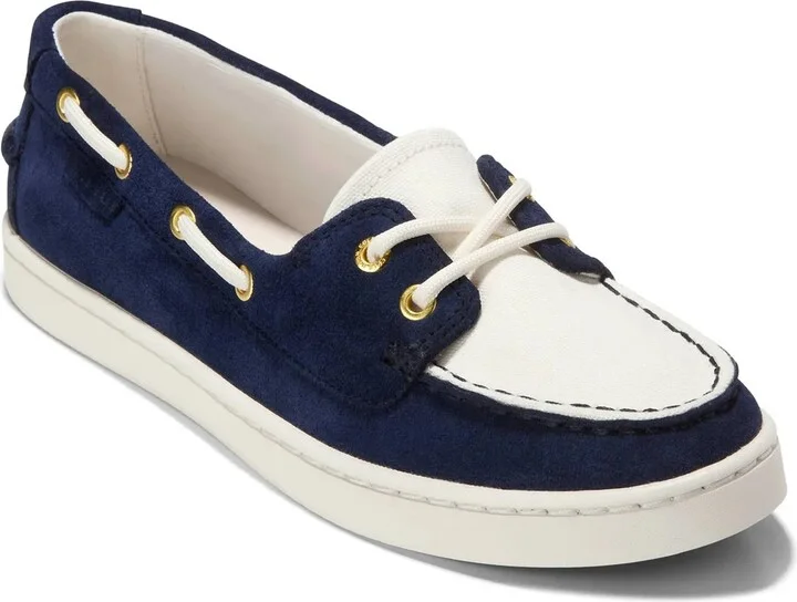 Navy Suede