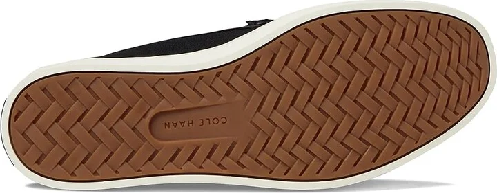 Cole Haan Nantucket Penny Men's Lace-up Boots Black Canvas/Black/Ivory : 9 D - Medium - Image 3