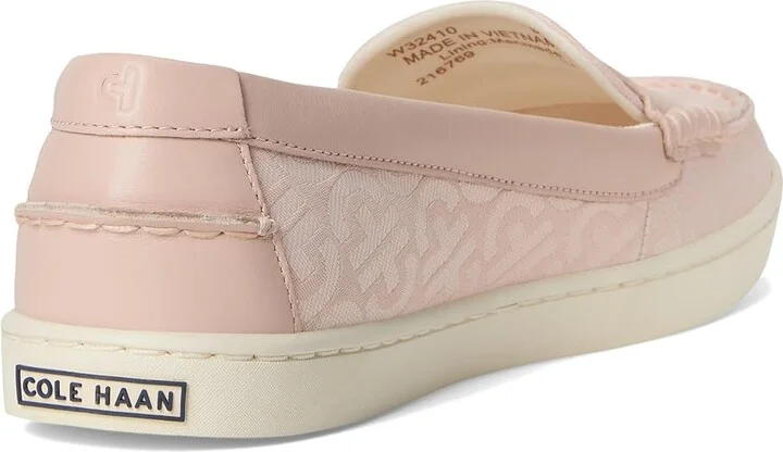 Cole Haan Nantucket Penny Women's Flat Shoes Cameo Rose Doublejacquard Print/Ivory : 8.5 B - Medium, Leather - Image 4