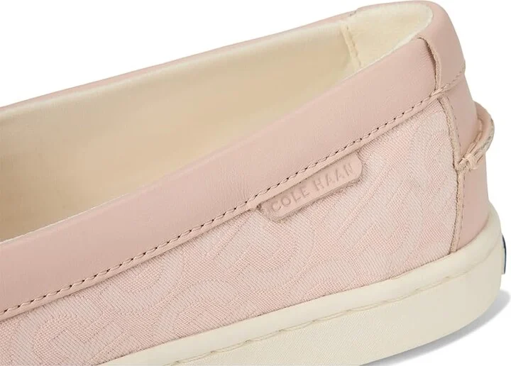 Cole Haan Nantucket Penny Women's Flat Shoes Cameo Rose Doublejacquard Print/Ivory : 8.5 B - Medium, Leather - Image 7