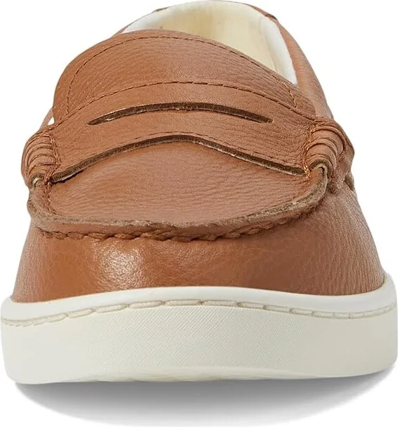Cole Haan Nantucket Penny Women's Flat Shoes Pecan Pebbled Leather : 11 B - Medium - Image 5