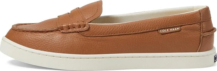 Cole Haan Nantucket Penny Women's Flat Shoes Pecan Pebbled Leather : 11 B - Medium - Image 6