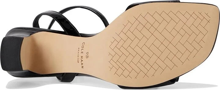 Cole Haan Noella Bow Sandal Women's Sandals Black Patent : 6 B - Medium, Leather - Image 3
