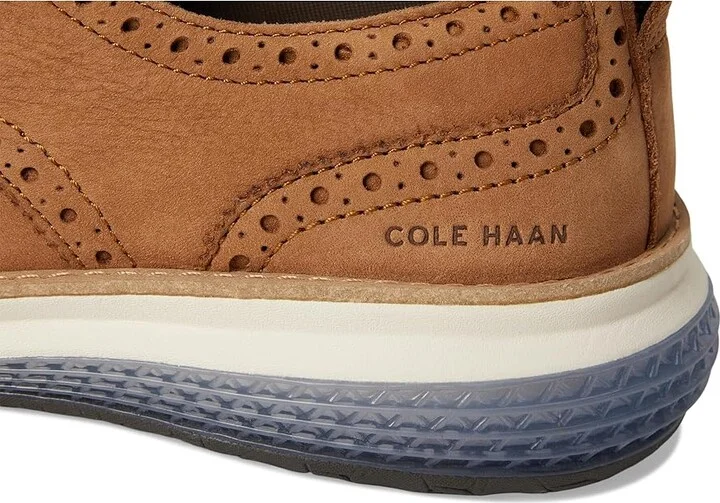 Cole Haan Og Energyweave Wingtip Oxfords Men's Lace-up Boots Golden Toffee Nubuck/China Blue/Ivory : 11 D - Medium, Leather - Image 7